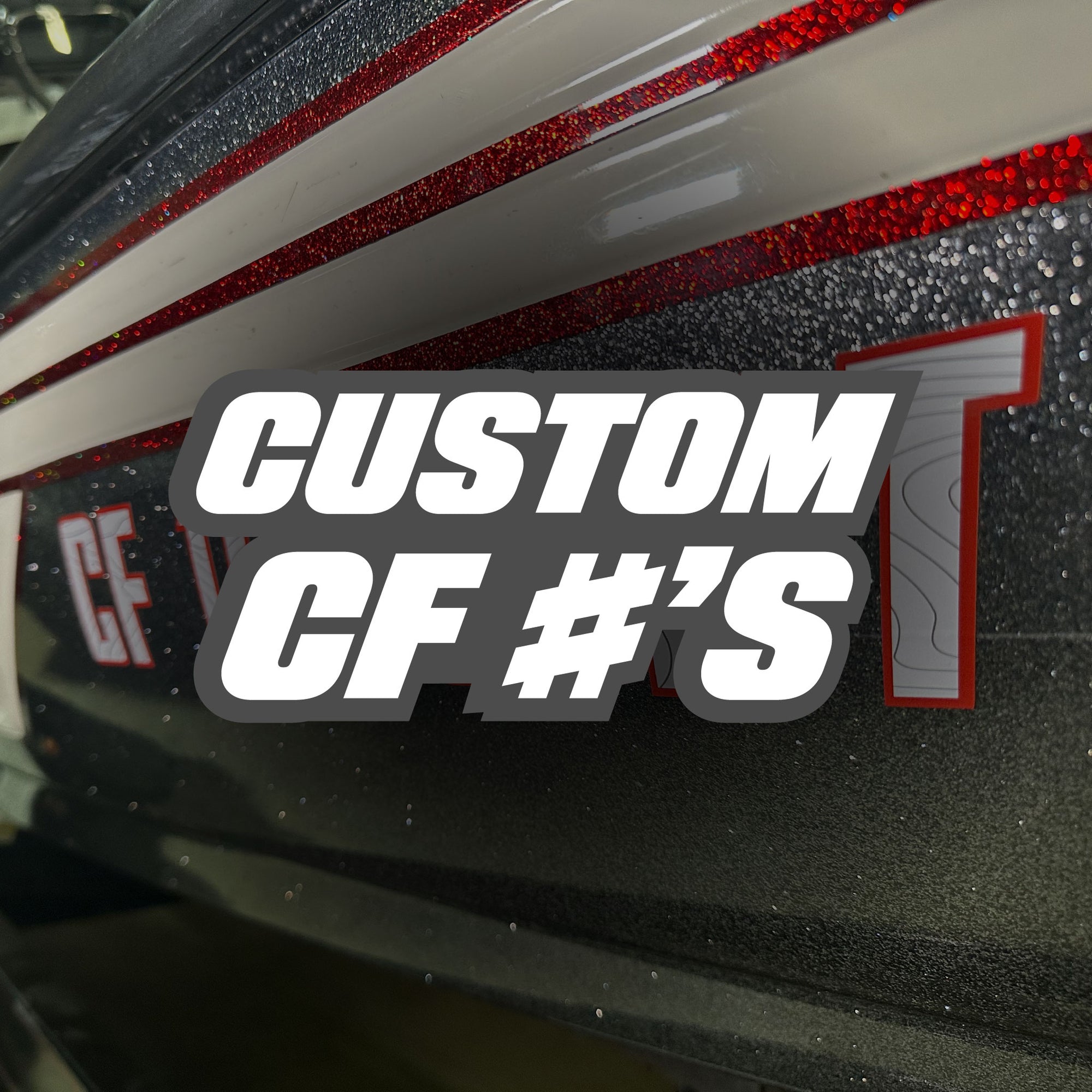 Custom CF Numbers – Rocky Hill Printing
